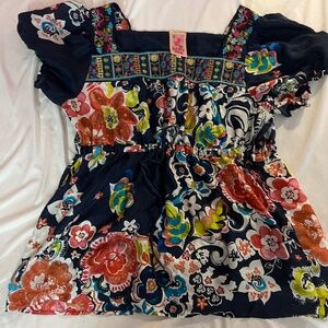 Johnny Was Large blouse